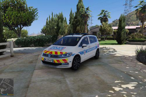 Volkswagen Touran | French Police Nationale Paintjob 